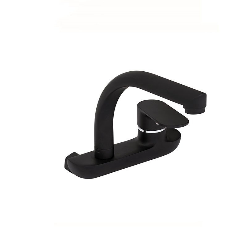 Robinet de cuisine noir mat KM1151